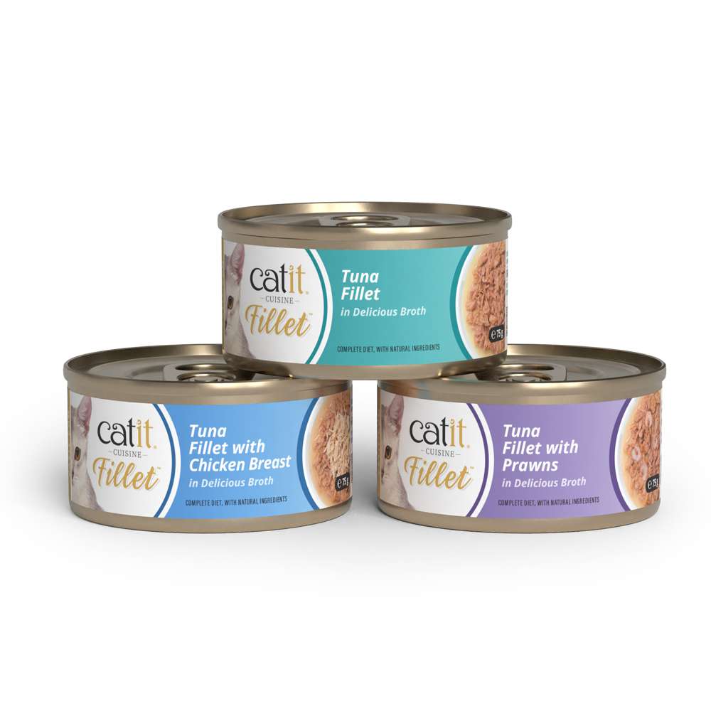 Catit Cuisine Fillet Fish Selection 12pk