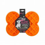 LickiMat Slodog Plate Orange