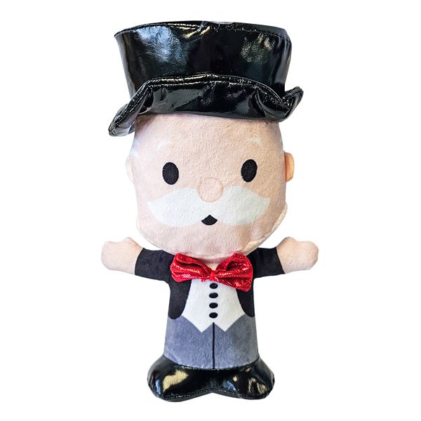 Hasbro Monoply Mr Moneybags Squeak & Crinkle