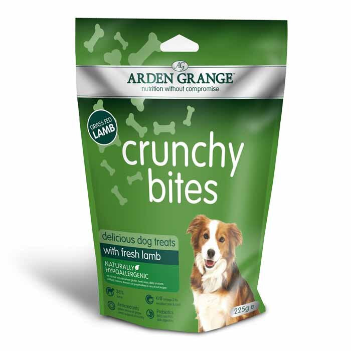 Arden Grange Dog Treats Crunchy Bites Lamb 225G