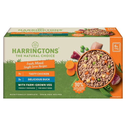 Harringtons Fresh Mixed 6x150g