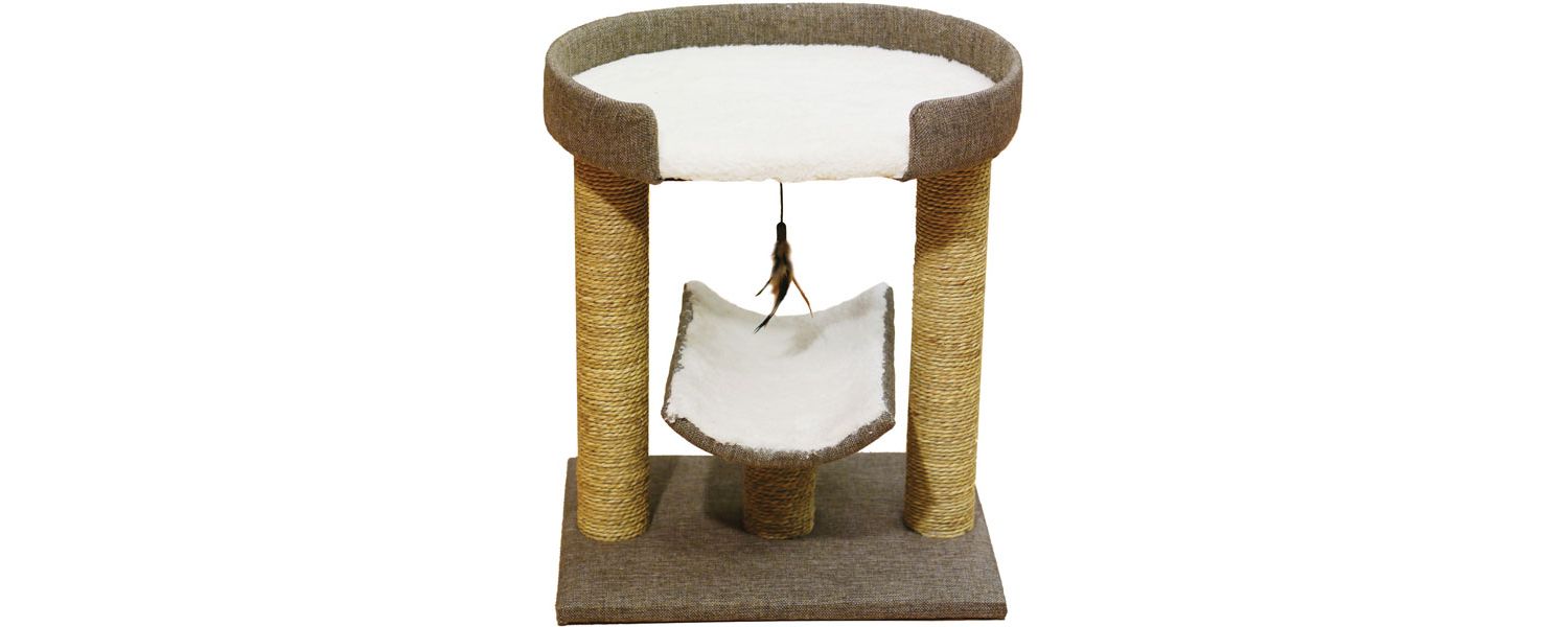 Rosewood Cat Saffron Scratcher