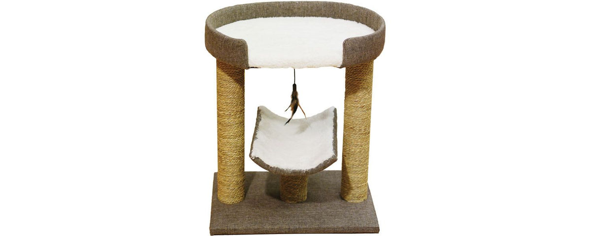 Rosewood Cat Saffron Scratcher