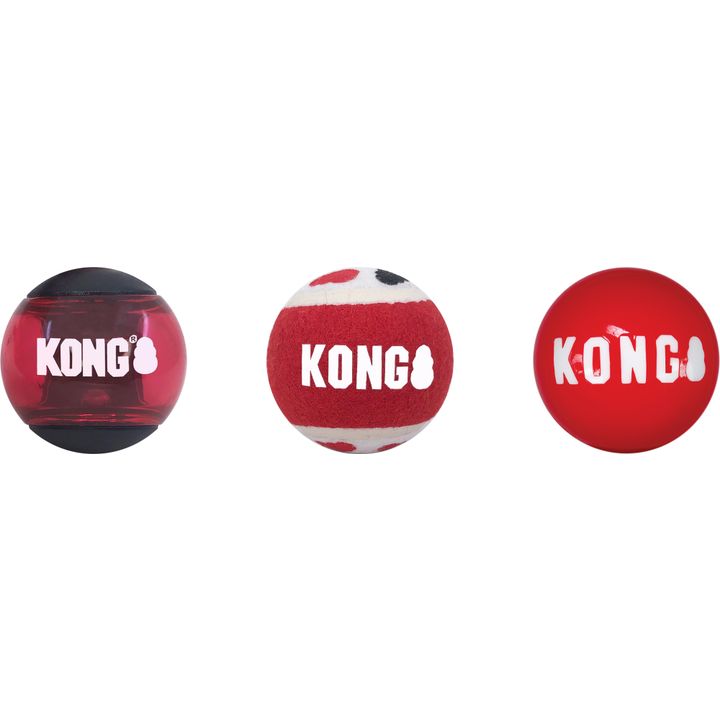 KONG Singnature Balls 3PK Lrg