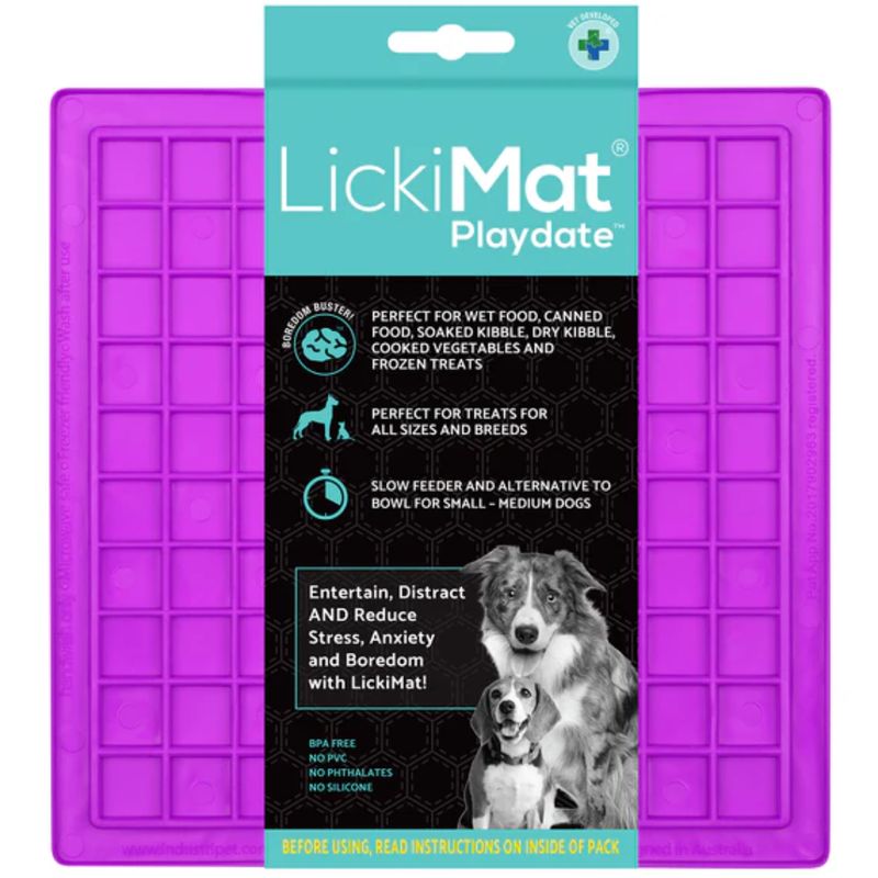 LickiMat Playdate Purple