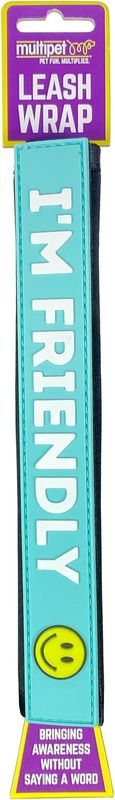 Happy Pet I'm Friendly Leash Wrap