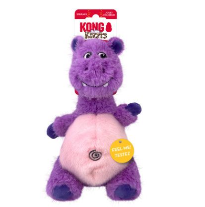KONG Knots Belly Hippo Medium