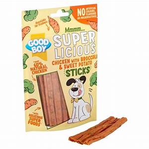 GoodBoy Super Licious Dog Treats Chicken, Broccoli Sticks 100G