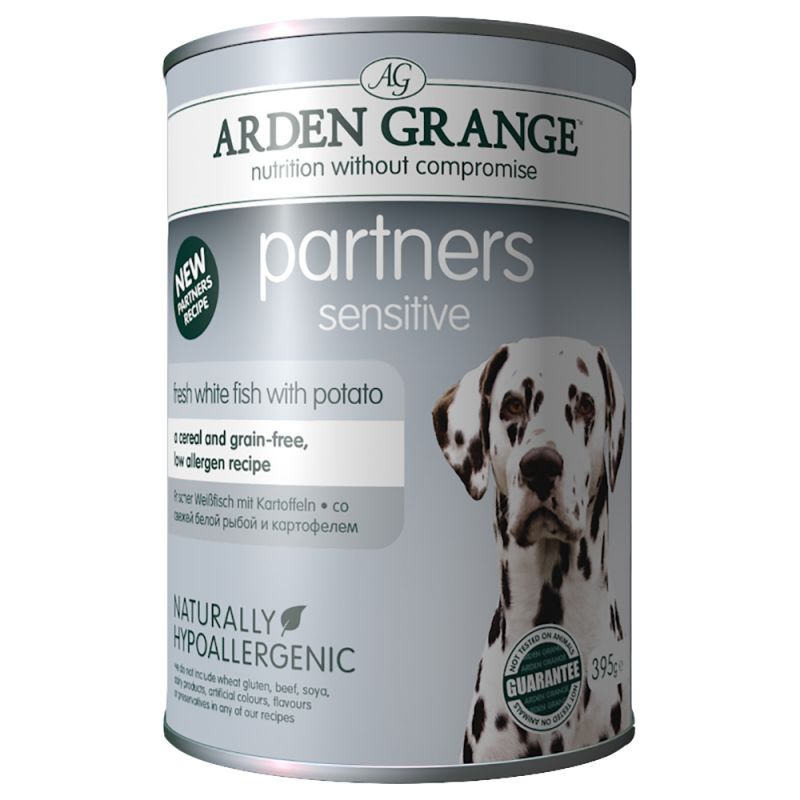 Arden Grange Wet Dog Food Sensitive 6x395g