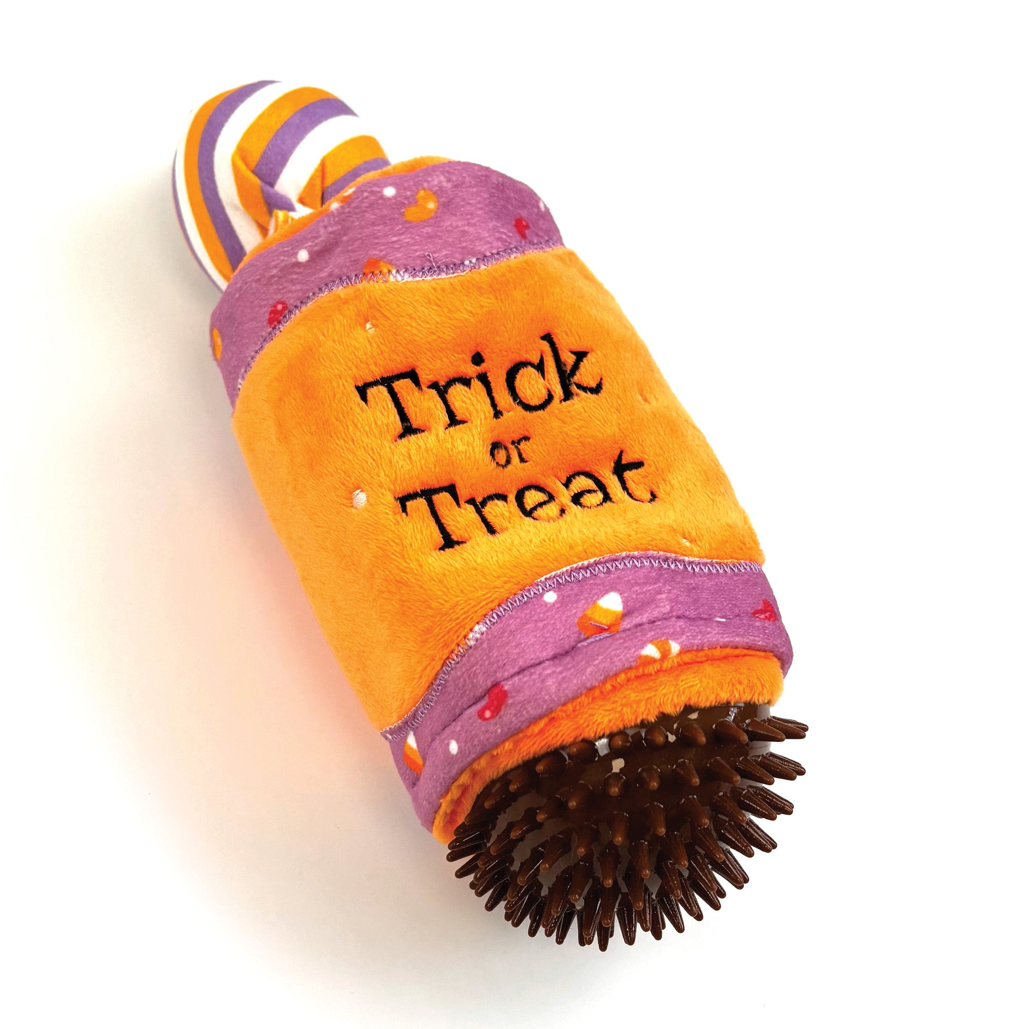 Happy Pet Halloween Trick or Treat Bungee Pull Dog Toy