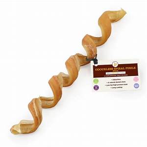 JR Pet Products Dog Treat Odourless Sprial Pizzle 30CM