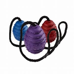 Classic Rubber Oval Ball On A Rope Sml