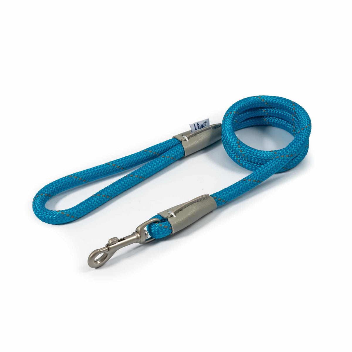 Ancol Viva Rope Snap Lead 107cm Blue 1.2cm