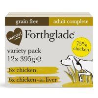 Forthglade Variety Pack Chicken & Chicken with Liver 12pk