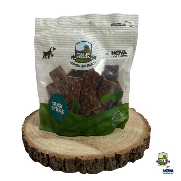 Nova Dog Treats 100% Duck Strips 500G