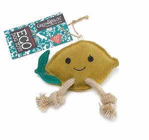 Green & Wilds Dog Toy Libby the Lemon