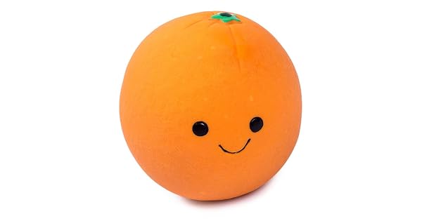 Petface Foodie Faces Latex Orange
