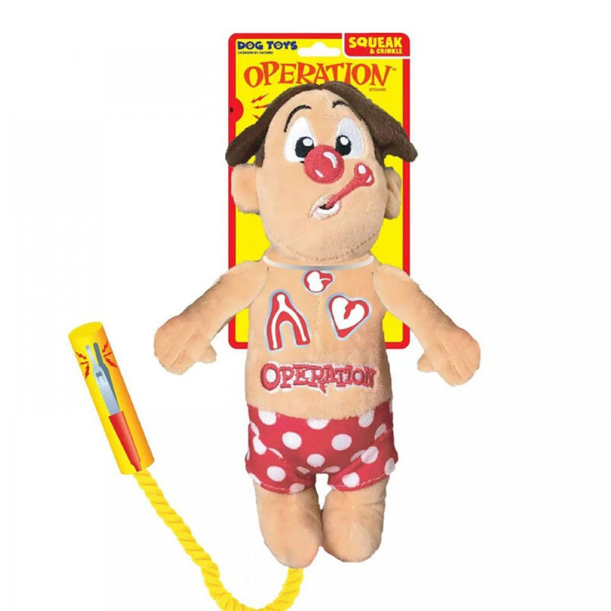Hasbro Operation Cavity Sam Squeak & Crunch With Rope