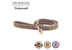 Ancol Timberwolf Leather Dog Lead 1M x 1.9cm Sable