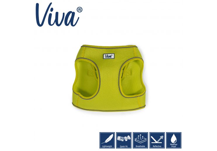 Ancol Viva Step In Harness Lime XL