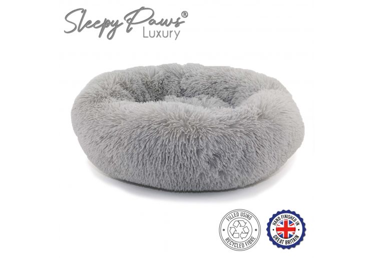 Ancol Sleepy Paws Donut Bed Graphite Large