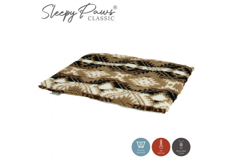Ancol Sleepy Paws Self Heating Aztec