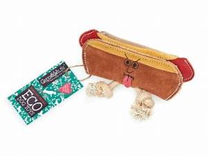 Green & Wilds Dog Toy Harry the Hot Dog