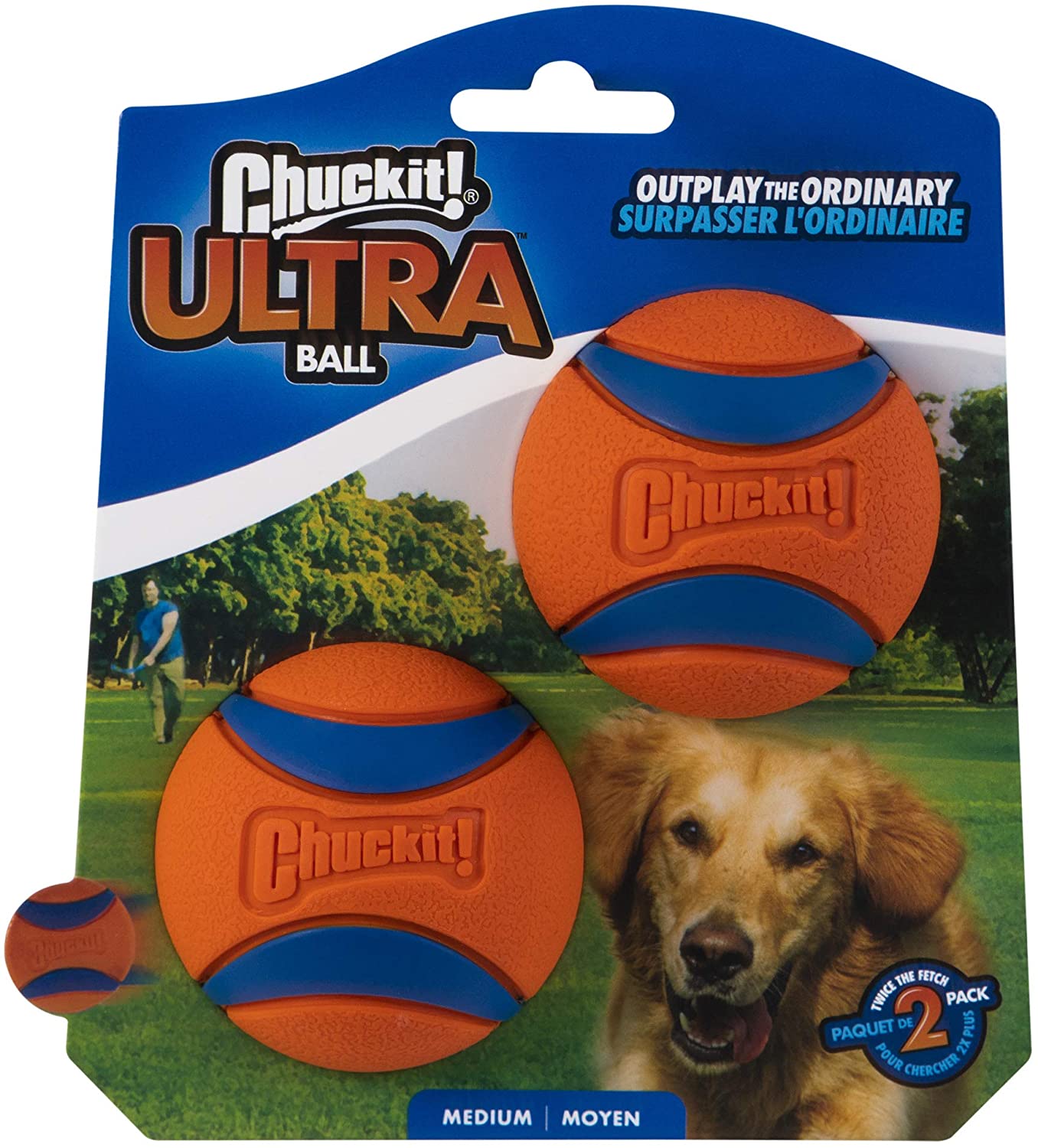 Chuckit Dog Toy Ultra Balls 2 Pack