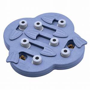 Outward Hound Dog Hide n Slide Interactive Puzzle Treat Dog Toy Blue