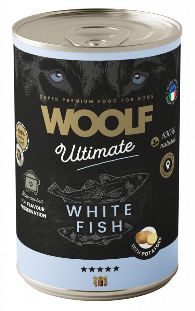 Woolf White Fish 400g