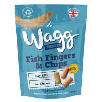Wagg Fish Fingers & Chips 125g