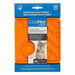 LickiMat Catster Orange