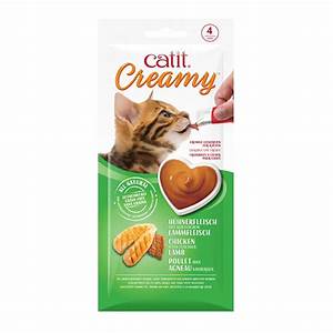 Catit Creamy Chicken &amp; Lamb 4x10G