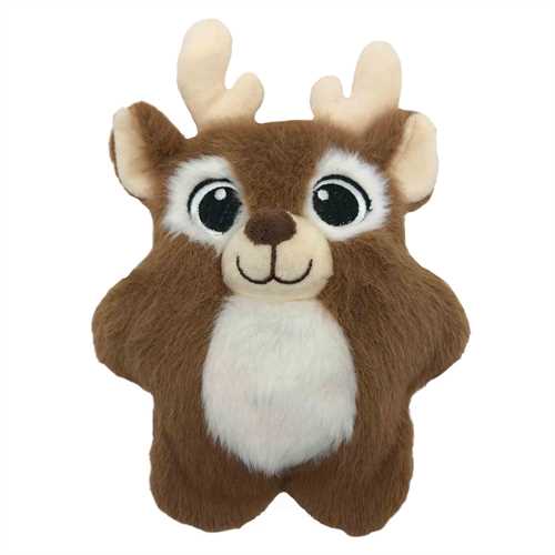 KONG Dog Toy Christmas Snuzzles Reindeer