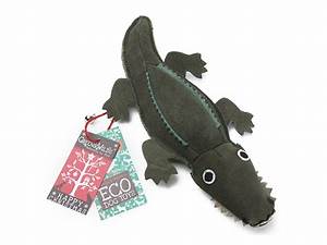 Green & Wilds Dog Toy Colin the Crocodile
