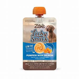 Zoe Licky Snack Pumpkin  With Salmon 85G