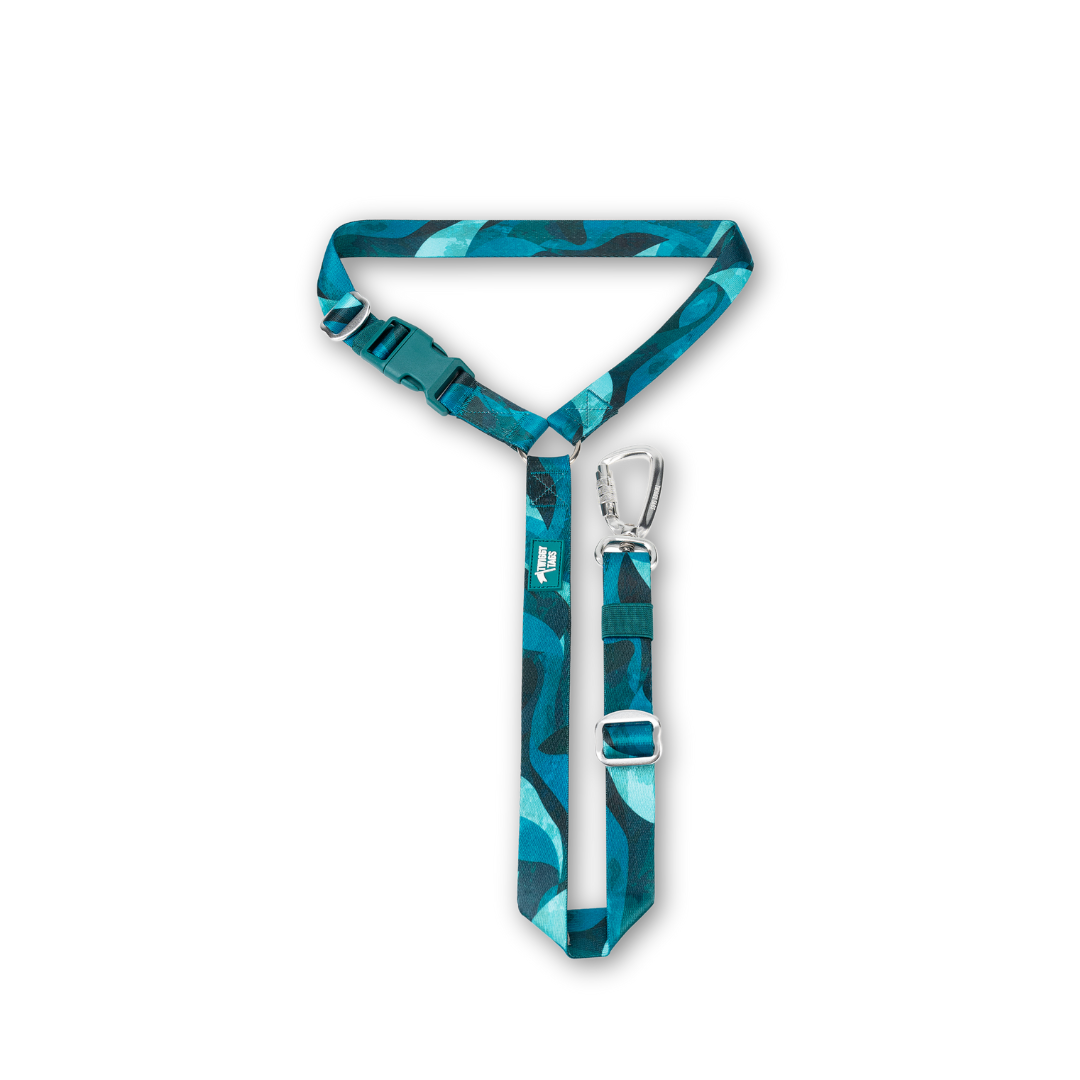 Twiggy Tags Seatbelt Lagoon