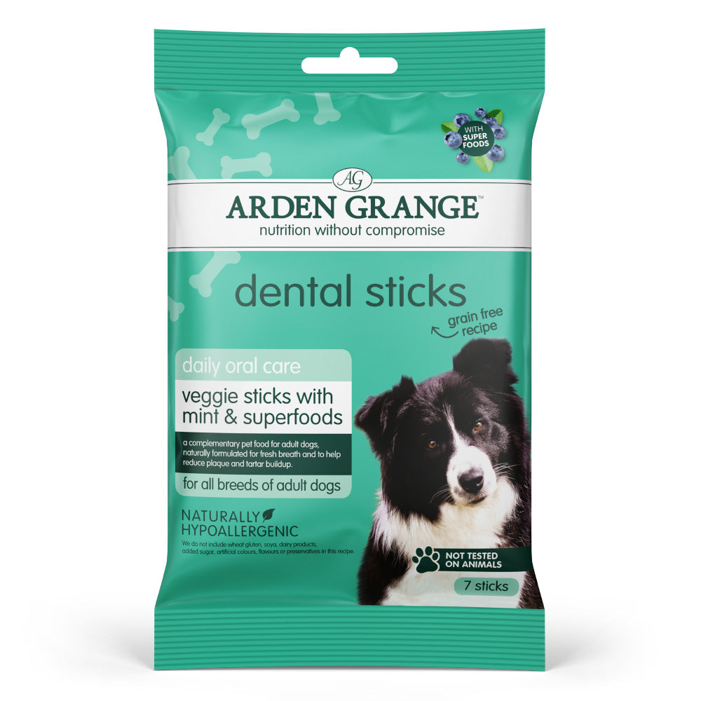 Arden Grange Dog Treats Dental Sticks 7PK