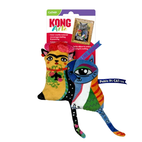 KONG Cat Artz Picasso 2pk