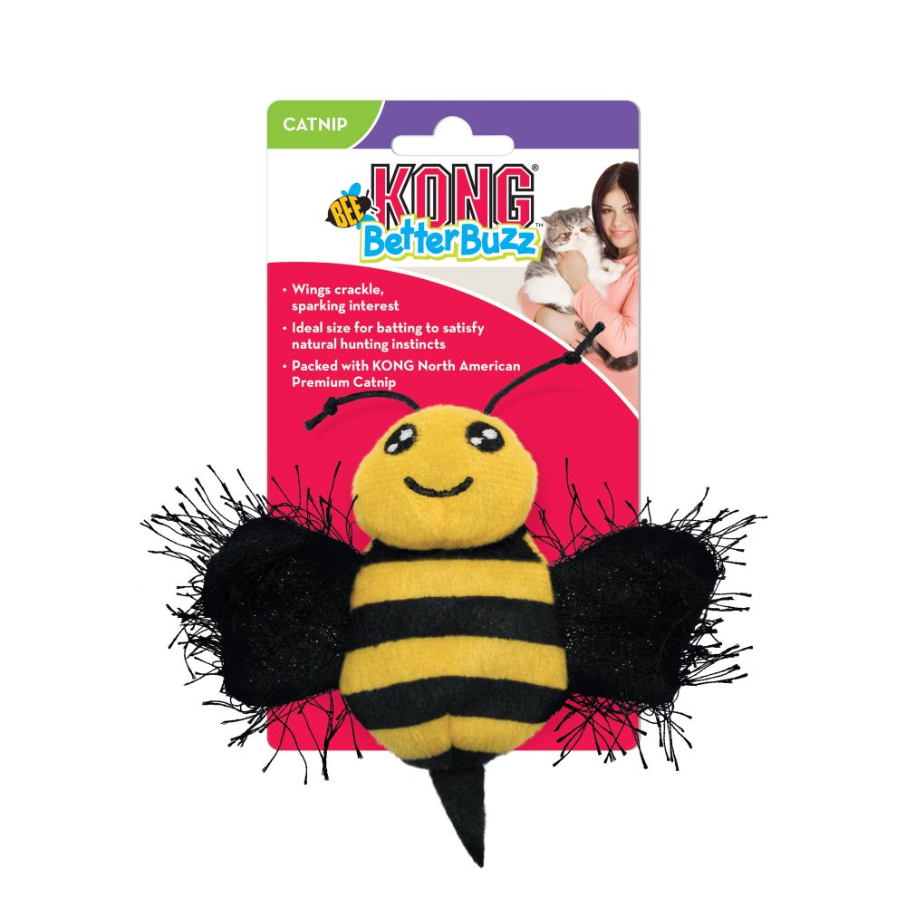 KONG Cat Toy Better Buzz Bee