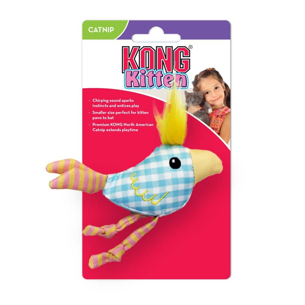 KONG Kitten Toy Chirpz Chick