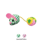 KONG Kitten Toy Pom Tail Mouse