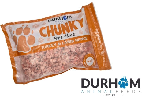 Durham Animal Feeds Turkey & Lamb Freeflow 1kg