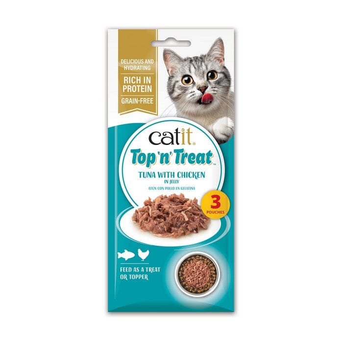 Catit Top N Treat Tuna with Chicken 3pk