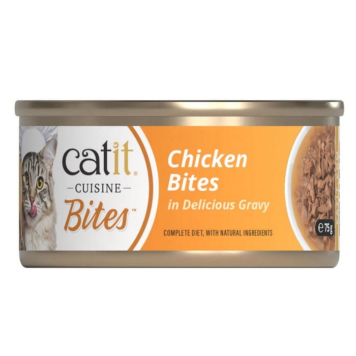 Catit Cuisine Bites Chicken in Gravy 75g