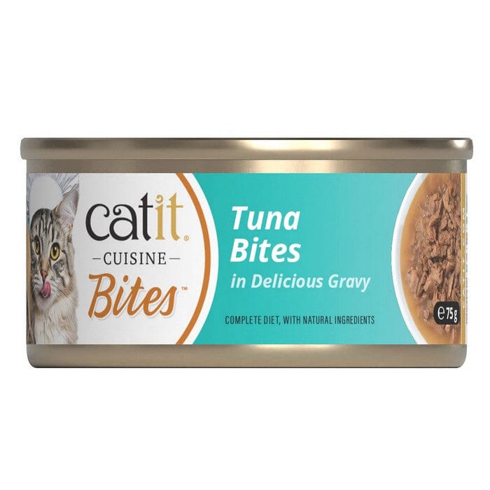 Catit Cuisine Bites Tuna in Gravy 75g