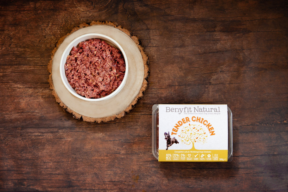 Benyfit Natural Raw Dog Food Tender Chicken