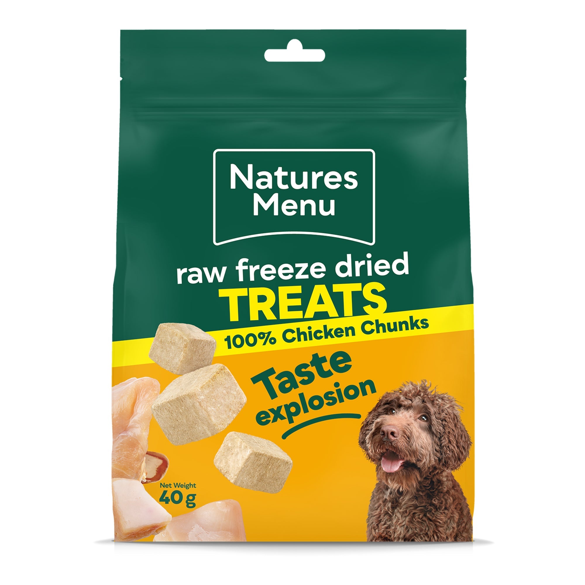 Natures Menu Freeze Dried Chunks Chicken 40g
