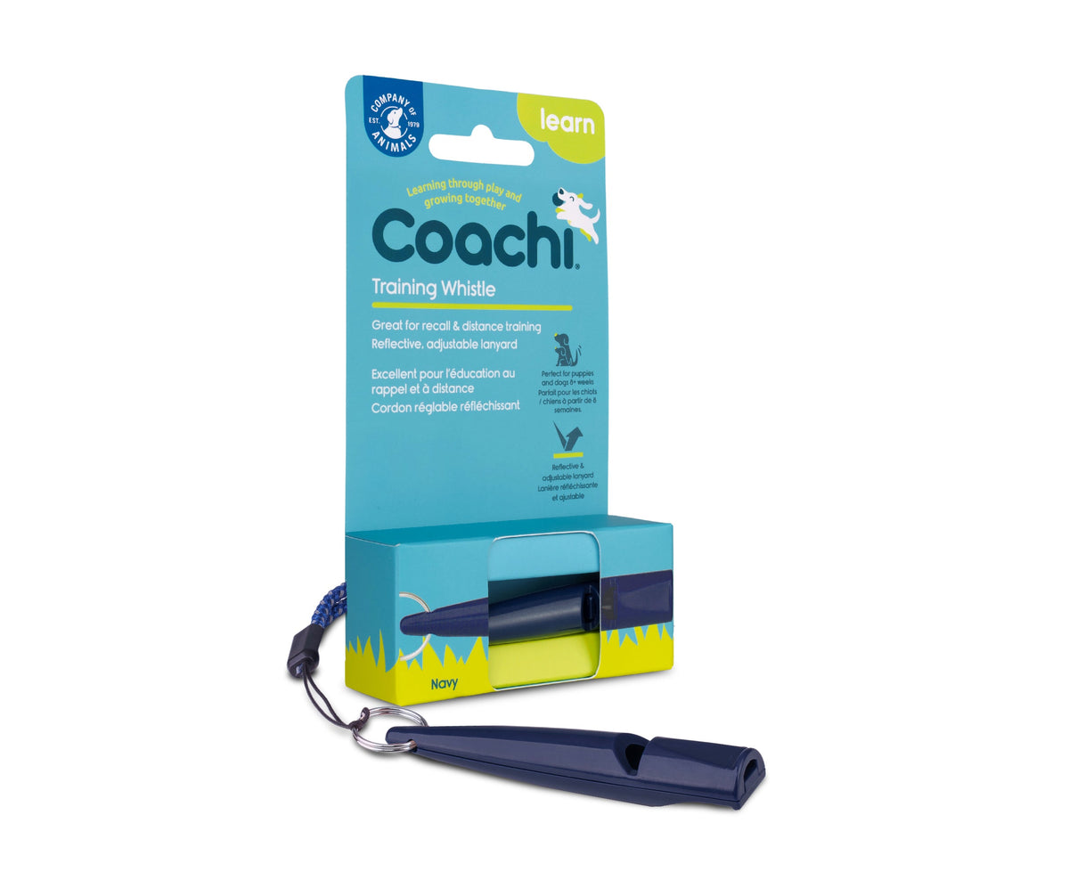Company Of Animals Coachi Dog Training Whistle Navy