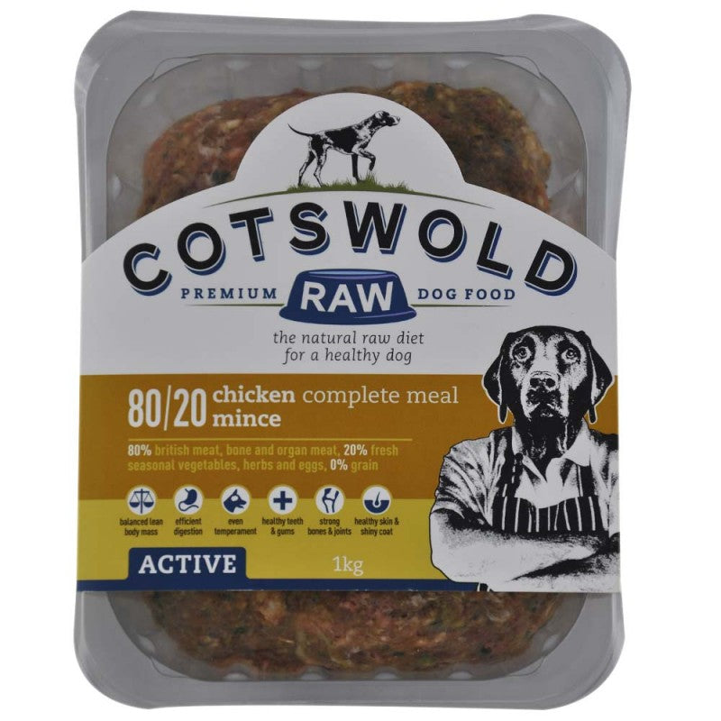 Cotswold Raw Dog Food Chicken Mince Complete